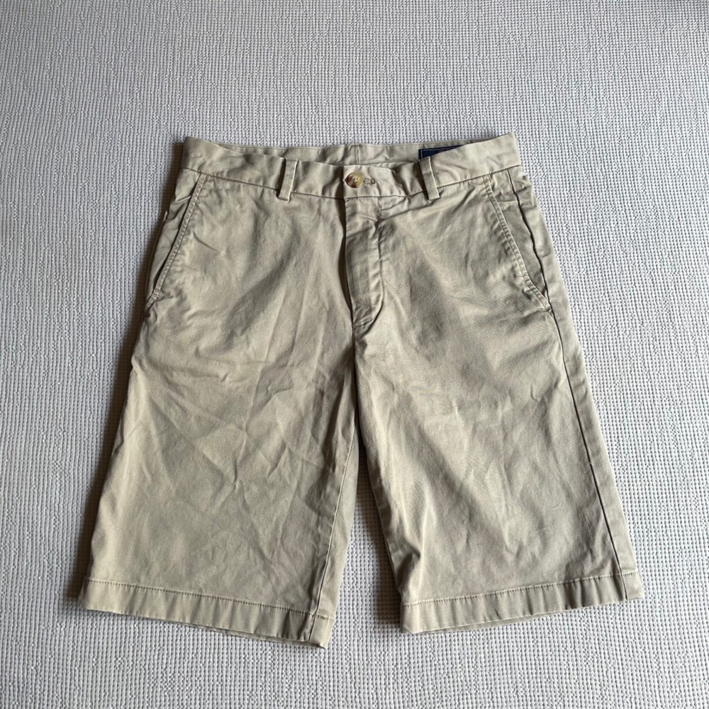 Vineyard Vines Breaker Shorts Men's 30 Khaki Chino 10" Stretch Preppy